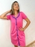 Camisola americana adulto meia manga com botões/ Malha PV Premium