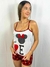 Babydoll básico adulto com alças estampa personagens