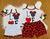 Kit "Mãe e Filha" Baby Doll básico estampa personagens com alças/ Malha PV Premium - Maria Bonita Pijamas