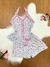 Pijama Babydoll adulto alças e botões/ Abertura frontal/ Malha PV Premium - loja online