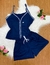 Pijama Babydoll adulto alças e botões/ Abertura frontal/ Malha PV Premium
