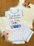 Pijama Baby Doll infantil manga japonesa/ Malha PV Premium na internet