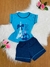 Pijama Baby Doll infantil manga japonesa/ Malha PV Premium na internet