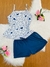 Babydoll adulto com alças malha Suede Premium estampado - comprar online