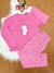 Pijama longo infantil feminino personagens/ Malha PV Premium - loja online