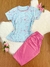 Pijama senhora pescador meia manga/ Malha PV Premium - Maria Bonita Pijamas