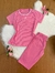 Pijama senhora pescador meia manga/ Malha PV Premium na internet