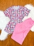 Pijama senhora pescador meia manga/ Malha PV Premium - comprar online
