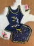 Pijama feminino estampado adulto com blusa regata/ Fenda e lacinho no shorts/ Malha PV Premium - Maria Bonita Pijamas