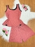 Pijama BabyDoll em malha liganete regata na internet