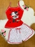 Pijama Baby Doll Sophya adulto com alças/ Fenda lateral no shorts/ Malha PV Premium