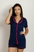 Pijama americano curto adulto feminino com botões/ Malha PV Premium - loja online