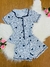Pijama americano curto adulto feminino com botões/ Malha PV Premium