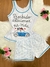 Pijama Baby Doll estampado regata adulto/ Malha PV Premium - loja online