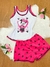 Pijama Baby Doll estampado regata adulto/ Malha PV Premium - loja online