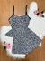 Pijama feminino Babydoll em liganete/ Alça ajustável - comprar online