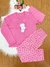 Pijama longo adulto feminino personagens/ Malha PV Premium
