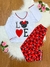 Pijama longo adulto feminino personagens/ Malha PV Premium - loja online