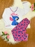 Pijama longo adulto feminino personagens/ Malha PV Premium