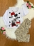 Pijama longo infantil feminino personagens/ Malha PV Premium