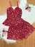 Pijama Babydoll em liganete/ Alças reguláveis/ Detalhe lacinhos - loja online
