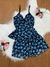 Pijama Babydoll em liganete/ Alças reguláveis/ Detalhe lacinhos - loja online