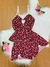 Pijama Babydoll em liganete/ Alças reguláveis/ Detalhe lacinhos na internet