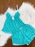 Pijama Babydoll em liganete detalhe renda busto/ Alças ajustáveis na internet