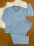 Pijama longo adulto masculino/ Malha PV Premium/ Outono inverno - loja online