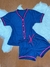 Pijama Babydoll britânico verão adulto/ Malha Pv Premium - Maria Bonita Pijamas