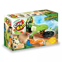 CITY BALL LABERINTO DE BOLITAS DINOSAURIOS X 20 PIEZAS - RASTI