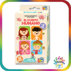 CARTAS EDUCATIVAS EL CUERPO HUMANO - PLOW - comprar online