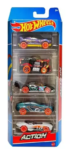 HOT WHEELS AUTOS X 5 - MATTEL en internet