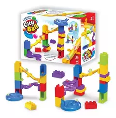 CITY BALL LABERINTO DE BOLITAS X 24 PIEZAS - RASTI