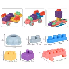 BLOQUES SOFT 40 PIEZAS EN CAJA - PHI PHI TOYS - comprar online