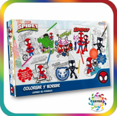 COLOREAR Y BORRAR SPIDEY - TAPIMOVIL