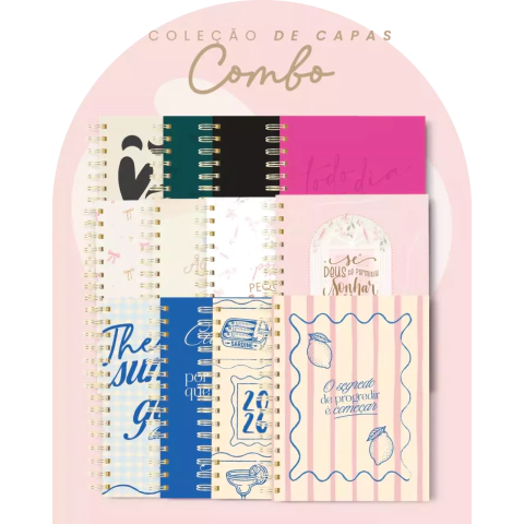 Combo Capas Agendas 2026