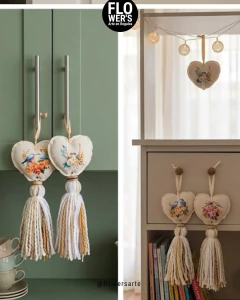 Colgantes Corazón Aves - tienda online