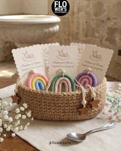 Colgante Arcoiris - FLOWER'S Arte en Regalos