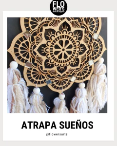 Atrapa Sueño Mandala 20x40 - tienda online