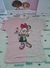 CAMISETA BASICA MINNIE ROSA E CINZA- DISNEY