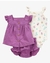 CONJUNTO 3 PEÇAS BEBÊ SEAHORSE LITTLE - CARTER´S