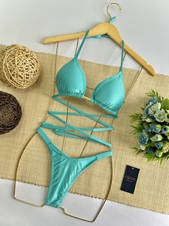 Biquíni Anitta - Azul Turquesa - loja online