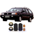 Kit Completo Batente, Coifa e Coxim Dianteiro Ford Versailles, Volkswagen Santana e Quantum 2 Lados