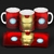 Taza 3D Iron Man