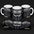 Taza 3D Pantera Negra