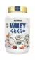 Suplemento em pó Nutrata Whey Grego proteínas Whey Grego sabor morango com chantilly em pote de 900g