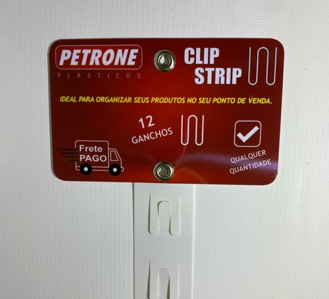 clip strip c/11 ganchos 20 unidades