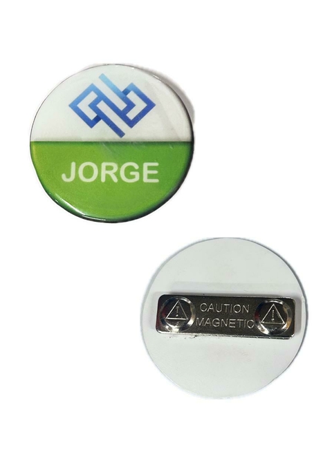 bottons com resina transparente acompanhados com imã 10 unidades