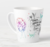 caneca cônica minimalista 